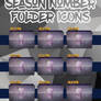 Season Number Folder Icons