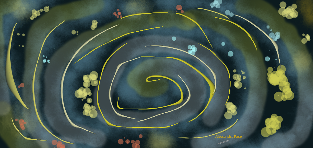 La rosa della galassia, galaxy rose by AlmaChiaraAlex on DeviantArt