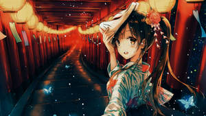 Rain Anime Girl For Rainwallpaper Live By Mmoonyt On Deviantart