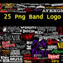 25 Png Band Logos