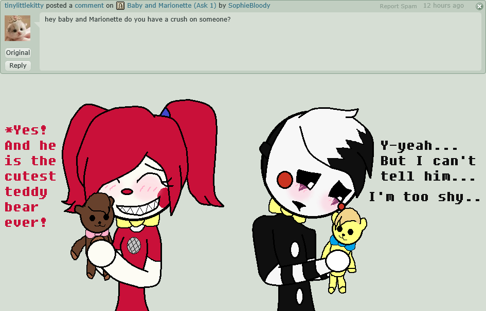 Ask The FNAF Crew (Ask 3) (Ask update) by SophieBloody on DeviantArt