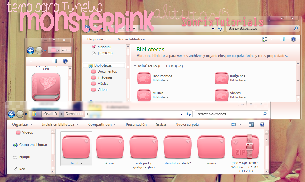 MonsterPink iConPack Installer