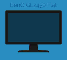 Flatified BenQ GL2450