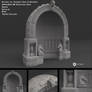 Free Stone Alcove Model