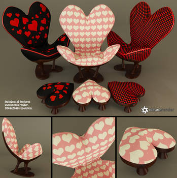 Sweetheart Chair and Footstool (Free)