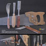 Woodwork Tools Set (Free 3D Models)