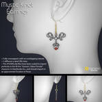 Free 3D Model: Mystic Knot Earrings by LuxXeon