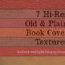 7 Old and Plain Book Cover Textures