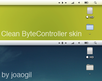 Clean ByteController skin