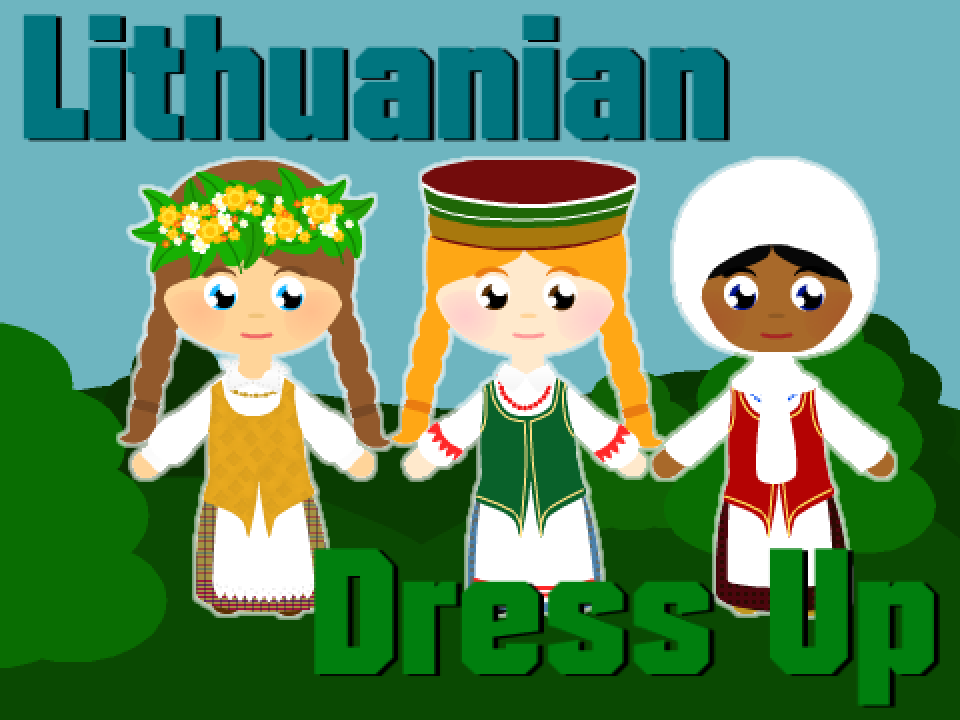 Lithuanian Folk Costume Dress Up Game