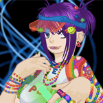 Raver Girl Dress Up