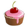 Cherry Cupcake - SVG
