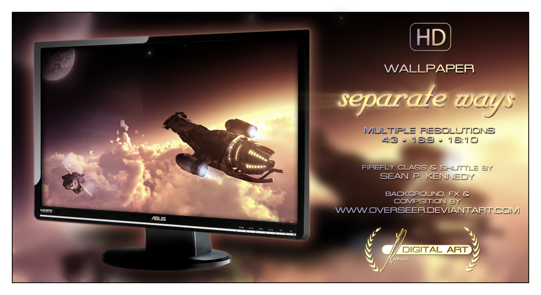 'Separate Ways' WALLPAPER