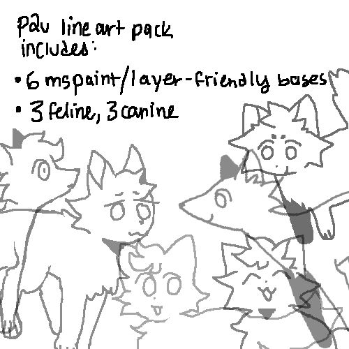 p2u line art pack by bibiken on DeviantArt