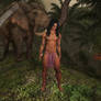 Tarzan explores his feminine side...