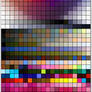 My messy Colour Palette lol - Color Swatch for PS