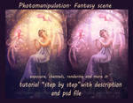 Photomanipulation. Fantasy scene
