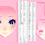 [tda] Face Edit DL +more sliders (updated)