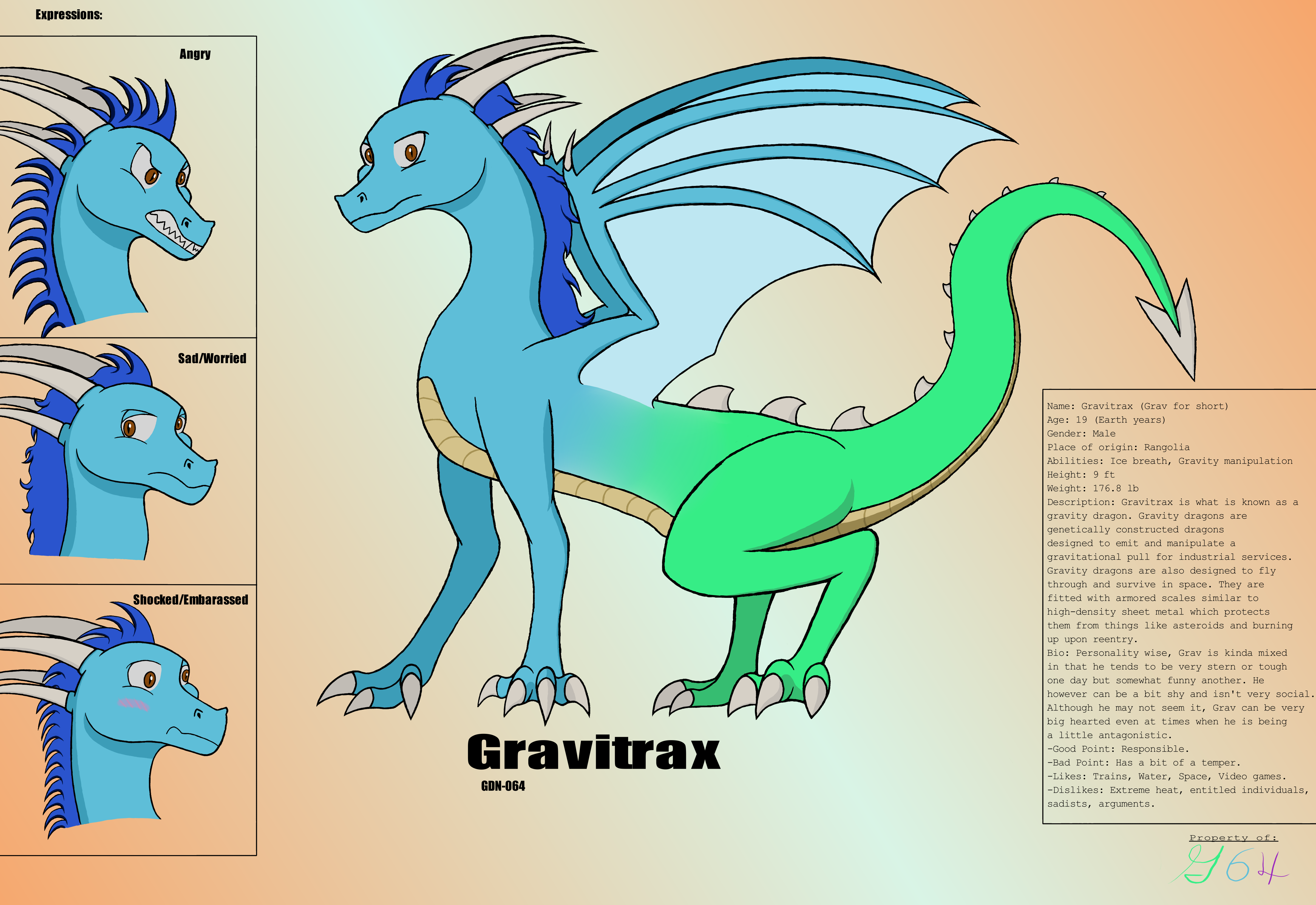 [Old] Gravitrax Referance sheet by Gravitrax64 on DeviantArt
