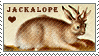 Jackalope Stamp