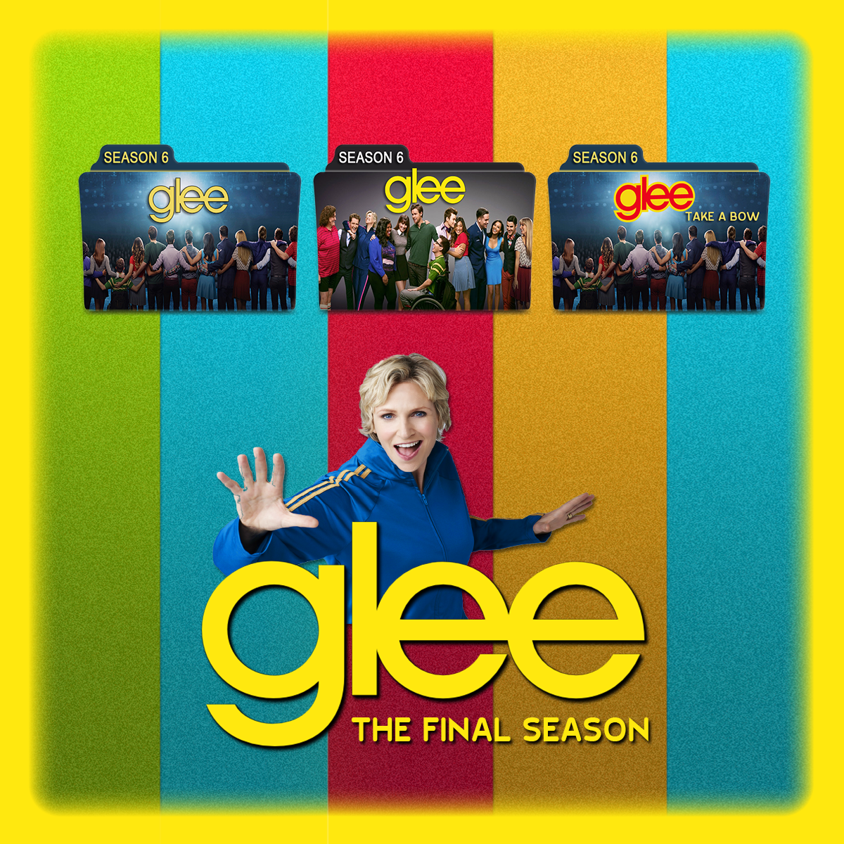 Glee folder icons: Season 6