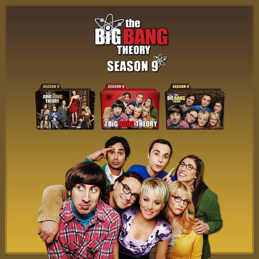 The Big Bang Theory folder icons: Season 9 by F0l13aD3ux on DeviantArt