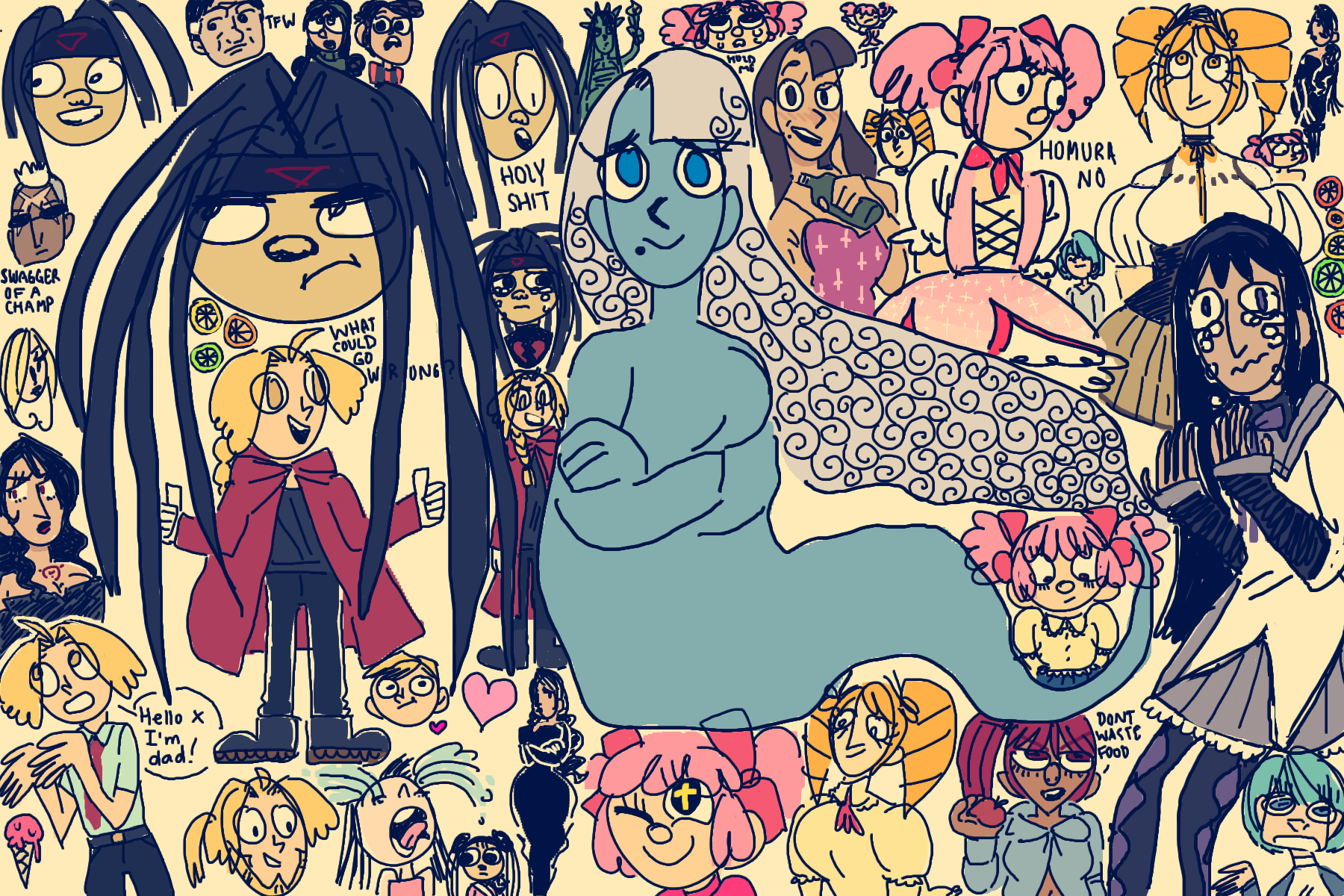 sketchies by superpear8 on DeviantArt