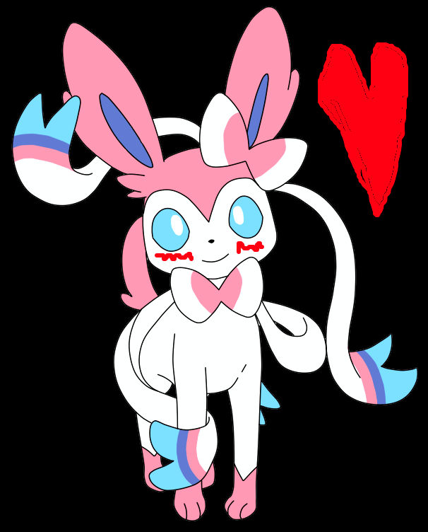 Sylveon remake by MeganightmareSylveon on DeviantArt
