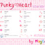 Pinky Heart cursor set by MayteKr