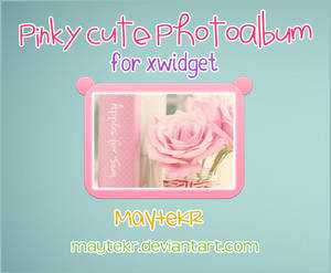 PinkyCute Photoalbum for XWidget