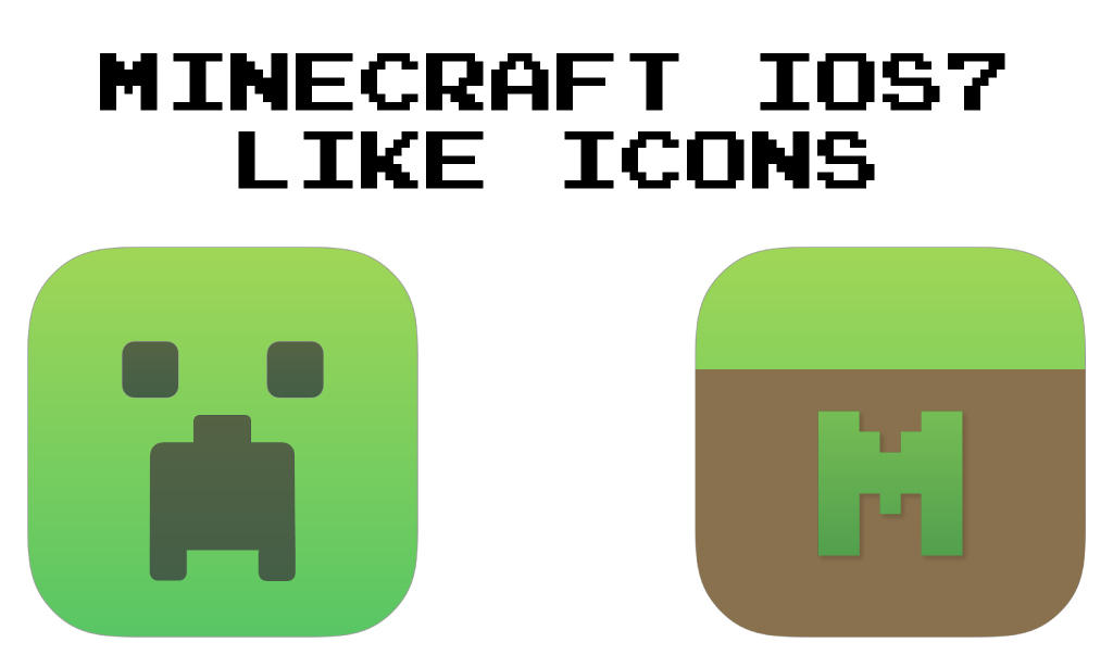 Minecraft Icons by Sosuke111 on DeviantArt