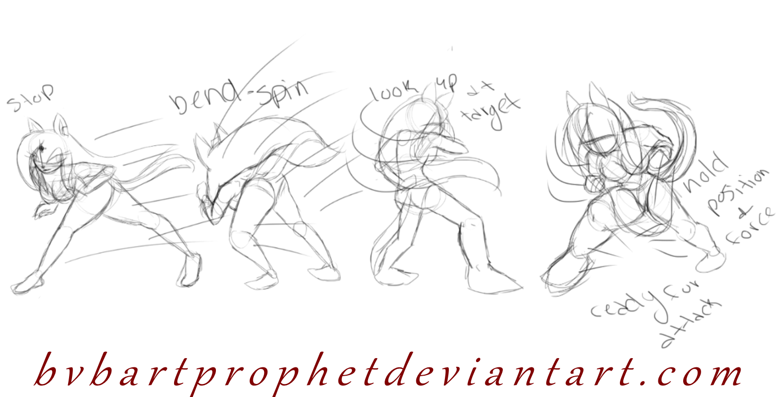 Allie's Before counter attack poses sketch by bvbartprophet on DeviantArt