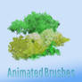 Gimp Leaf Brushes designed for Krita Users