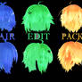 Hair Edit Pack Dl! // By-MosterNight-MMD