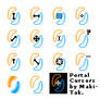 Portal Themed Cursor Set