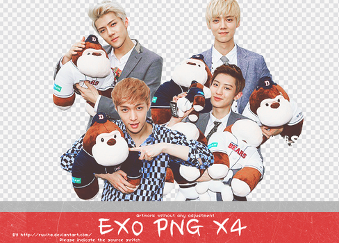 EXO PNG X 4
