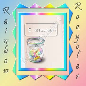 Rainmeter Recycler Bin Rainbow