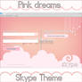 Pink Dreams Skype Theme