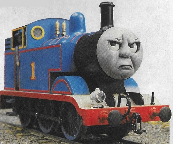 Thomas The Tank Engine Cross Face