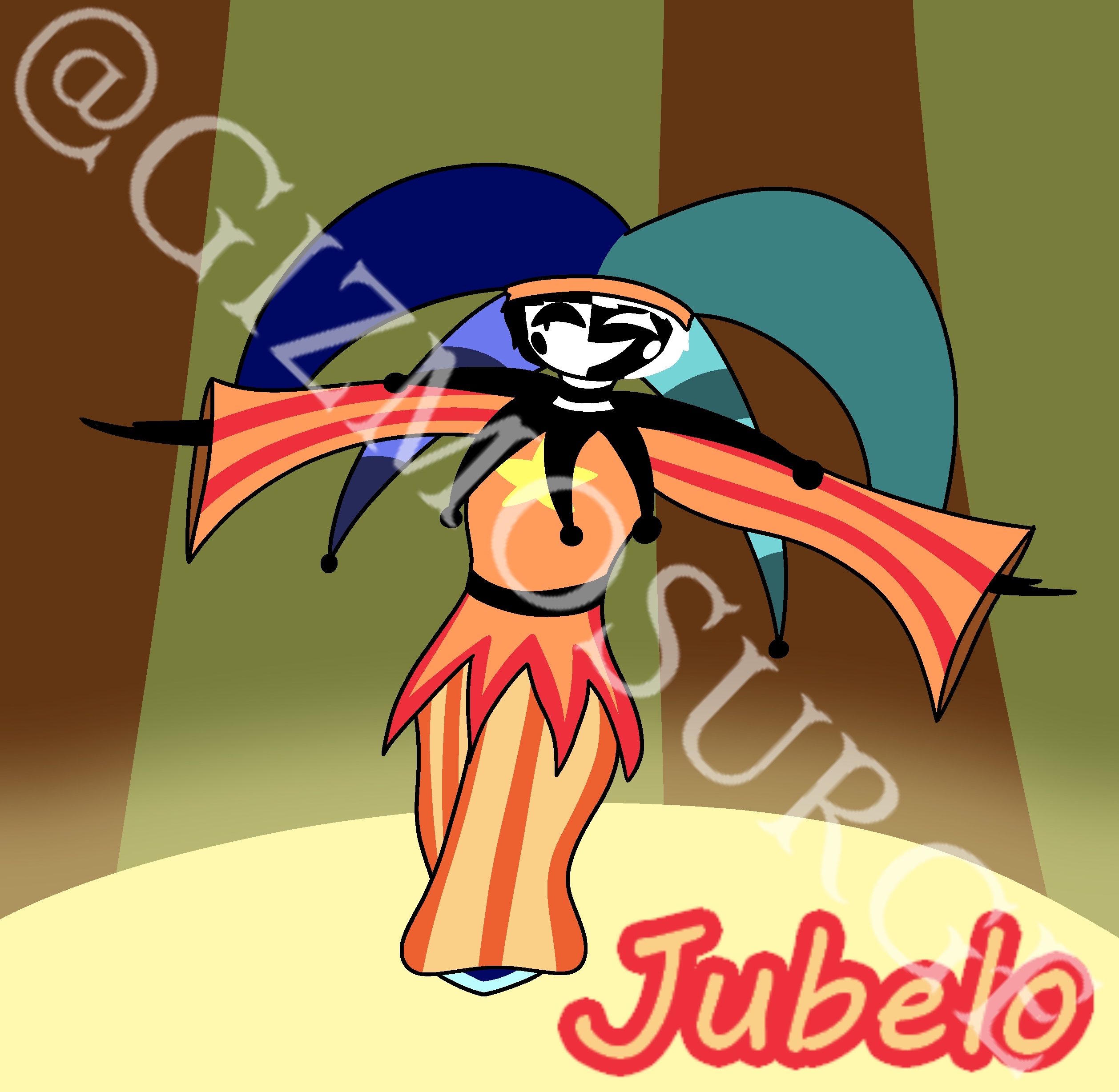 [OC] Jubelo the Jester by TheUnderwaterWorld on DeviantArt