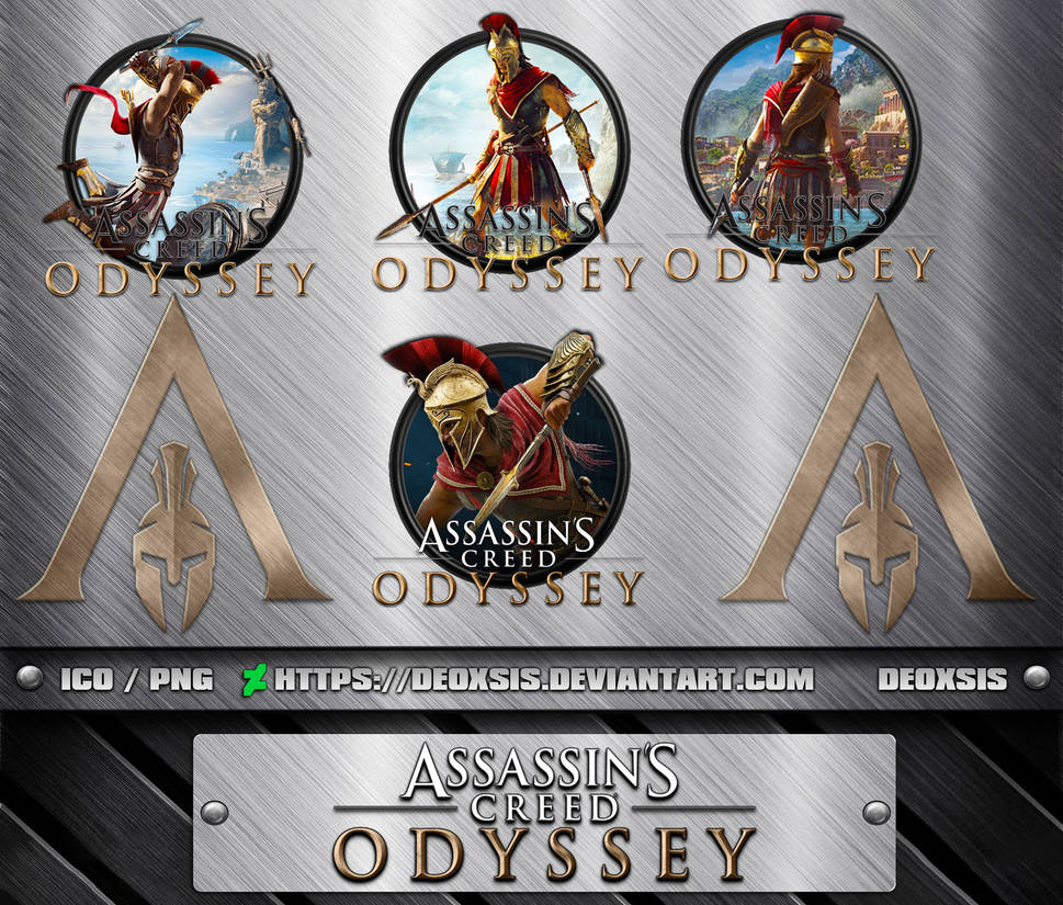 Assassin S Creed Odyssey 2018 Folder Icon Pack By Deoxsis On Deviantart