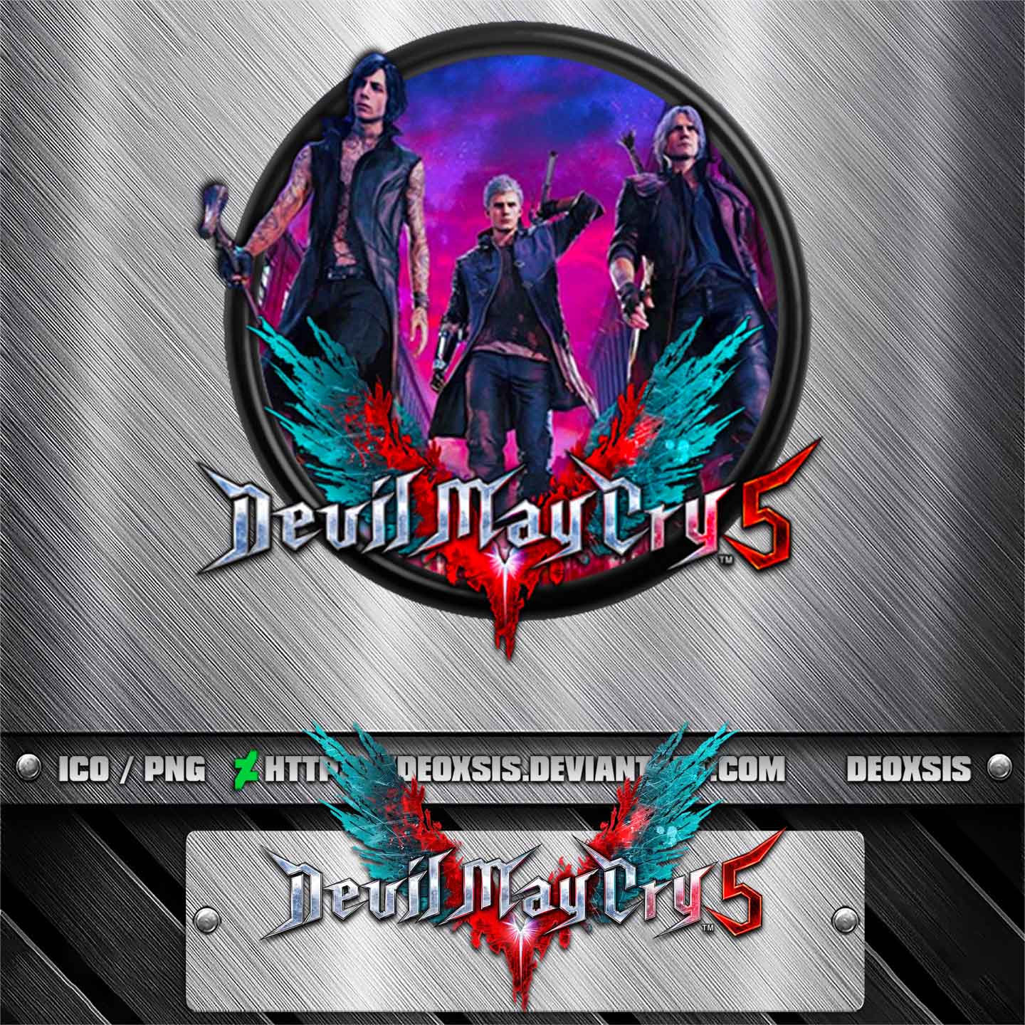 DMC5SE Icon Virgil Version by viceralcore on DeviantArt