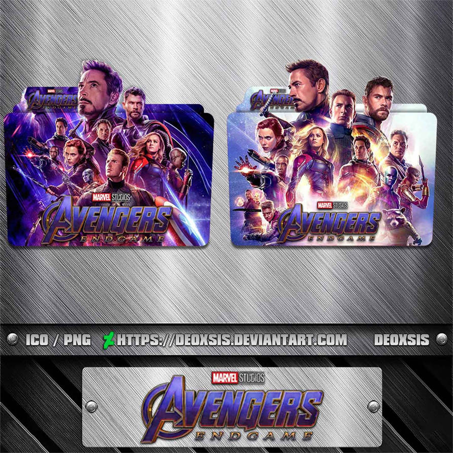Avengers End Game 2019 Folder Icon Pack By Deoxsis On Deviantart