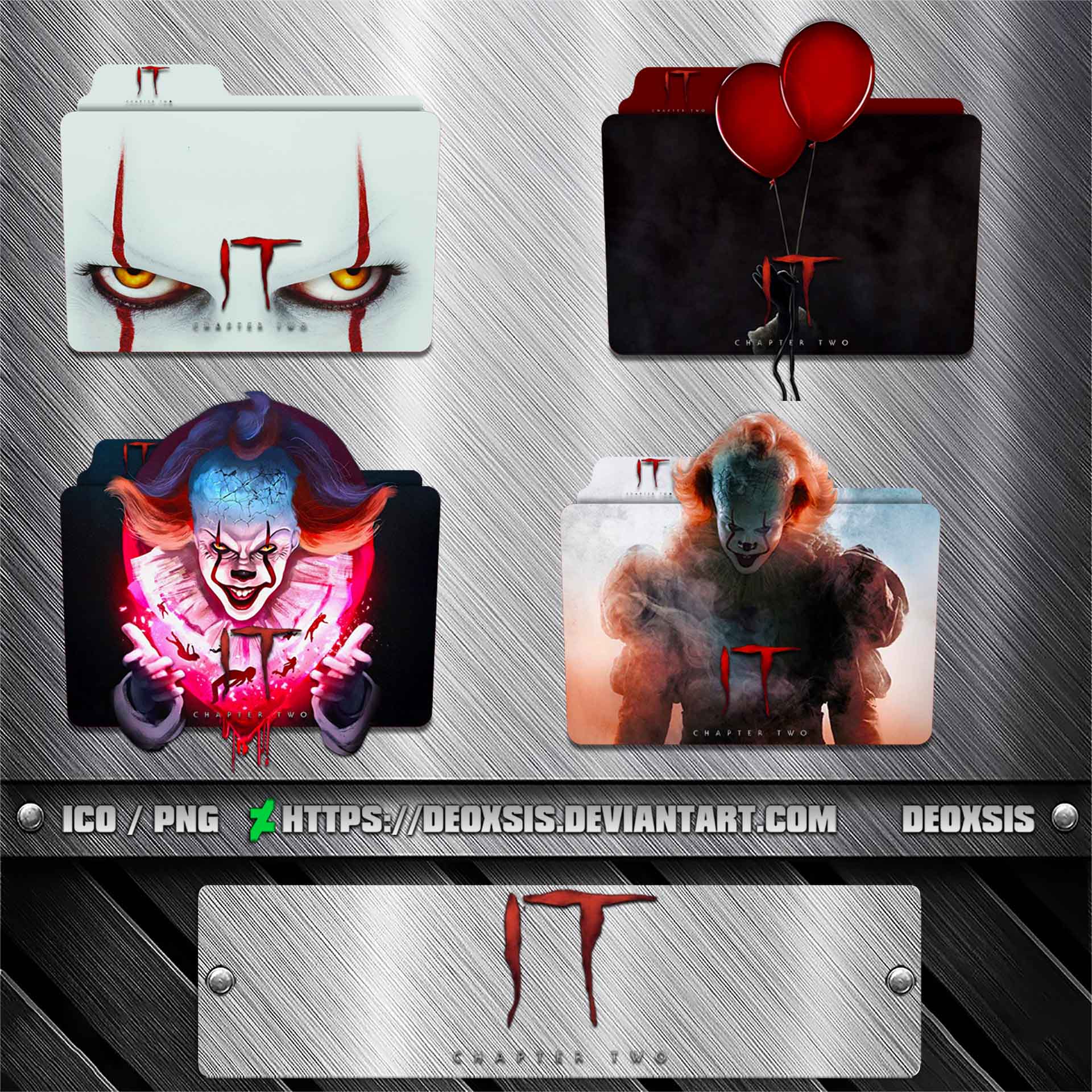 It Chapter Two [2019] Folder Icon Pack by deoxsis on DeviantArt