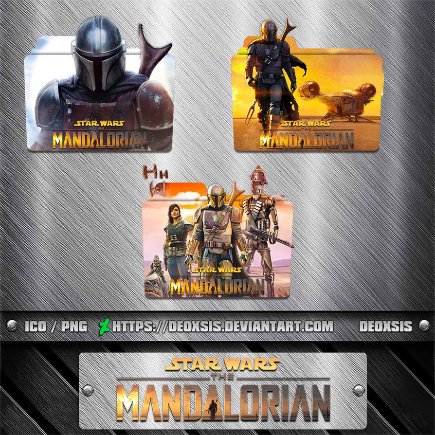 Star Wars The Mandalorian 2019 Folder Icon Pack By Deoxsis On Deviantart
