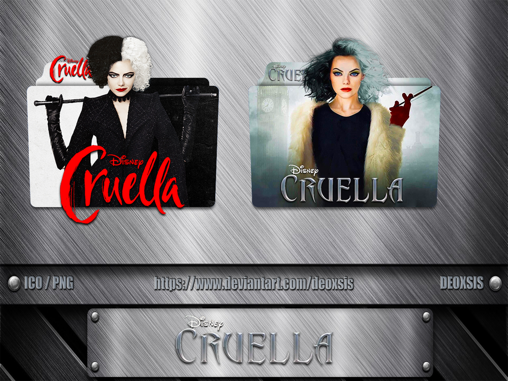 Cruella [2021] Folder Icon Pack by deoxsis on DeviantArt