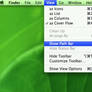 Windows Mac OS X Finder Bar XP