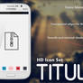 Titulus HD Icon Set