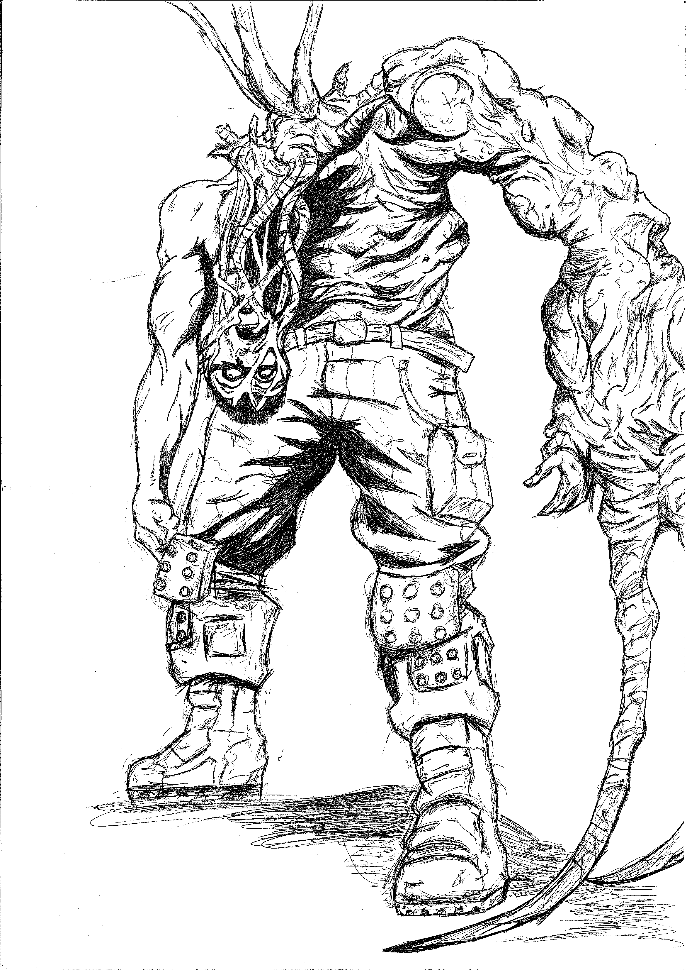 Halo: Flood Combat Form (Human Variant) by spazzyspartan on DeviantArt