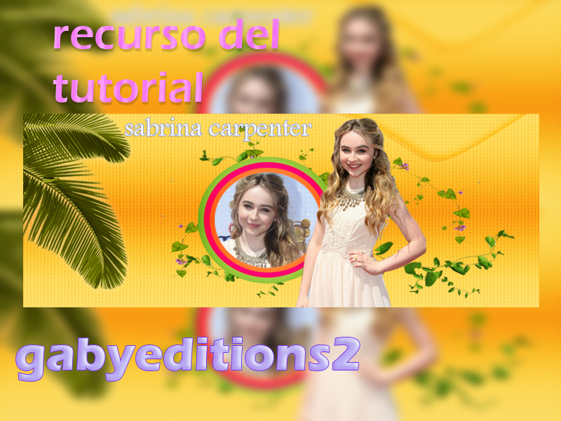 Recursos Del Tutorial By,gabyeditions2